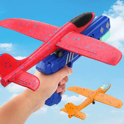 Avion Polystyrene en Styromousse avec Pistolet