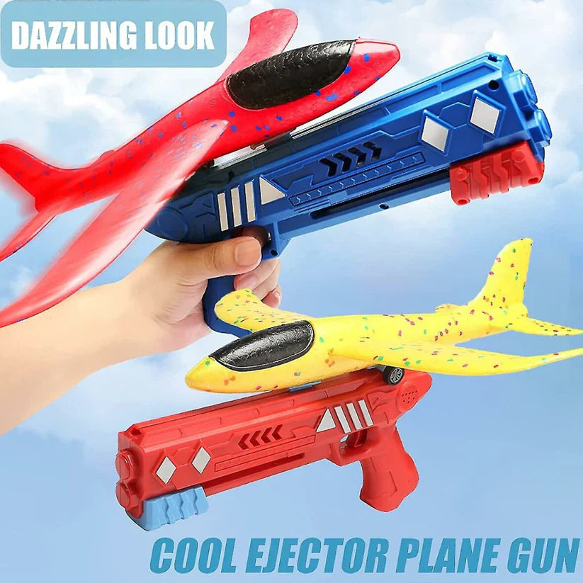 Avion Polystyrene en Styromousse avec Pistolet